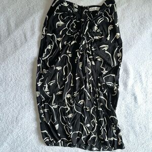 BLACK ZARA MAXI SKIRT